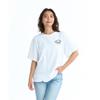 ROXY Original Surf Cotton T-Shirt with Historical Back Print and Arch Logo