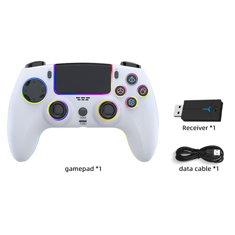 Trådløs håndkontroll for PS5-kontroller For playstation 5 DualSense PS4/PS3 PC-spillkontroller med vibrasjons-/multiberørings-joystick