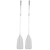 Boat Paddle High Toughness Inflatable Boat Dinghy Canoe Water Marine Sports Aluminium Alloy Oars Paddle with Rod Set
