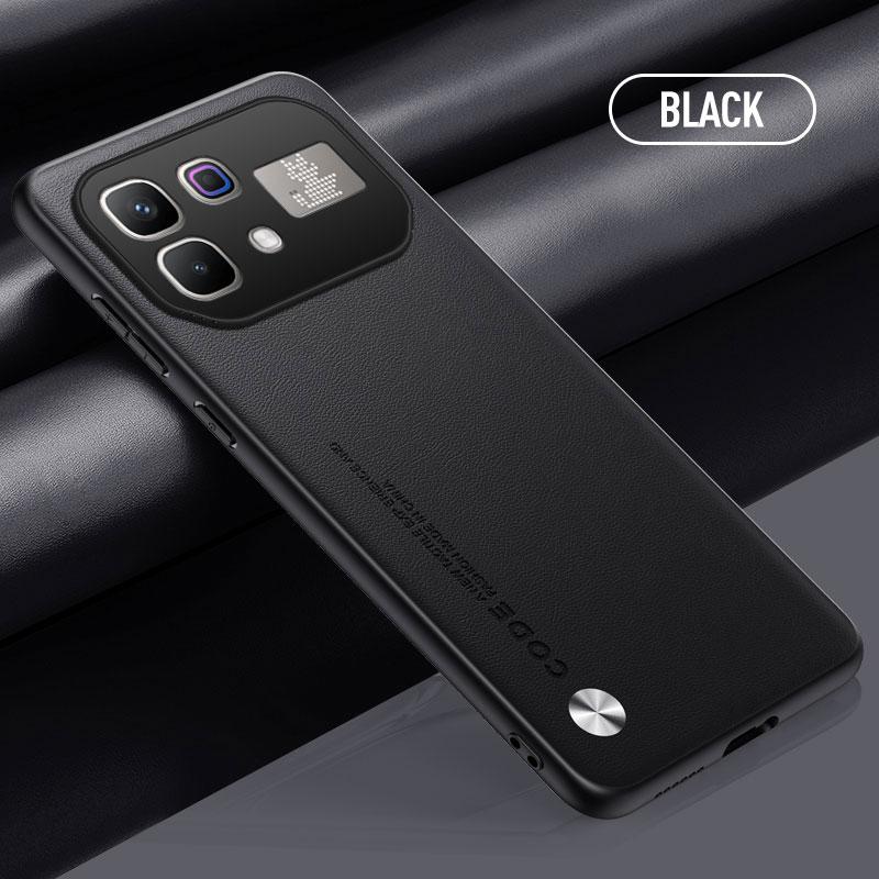 EUCAGR Luxury PU Leather For Infinix Note 60 Pro Silicone Shockproof Phone Case Back Cover For Infinix Note 60Pro Bumper Fundas