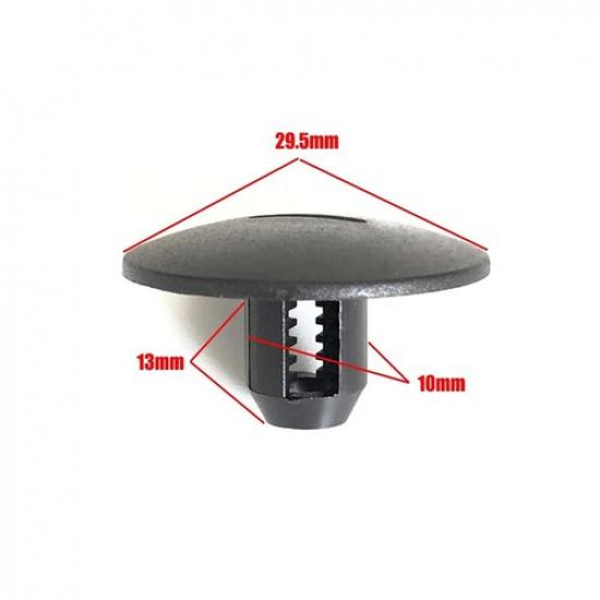 10Pcs Floor Mat Retainer Clips For Renault Clio Laguna Trafic Twingo 7703081054