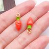 Fruit Pendant Strawberry Watermelon Pepper Corn DIY Jewelry Accessories