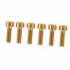 6pcs Set M5*16mm   Alloy Bike Fixed Stem  S For   Mountain Stem ( )
