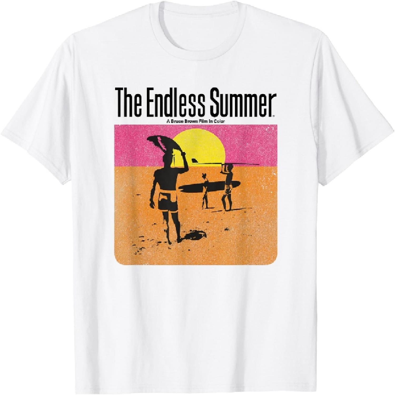 The Endless Summer 1966 Classic Surf Movie 60s Vintage Surf T-Shirt S белый