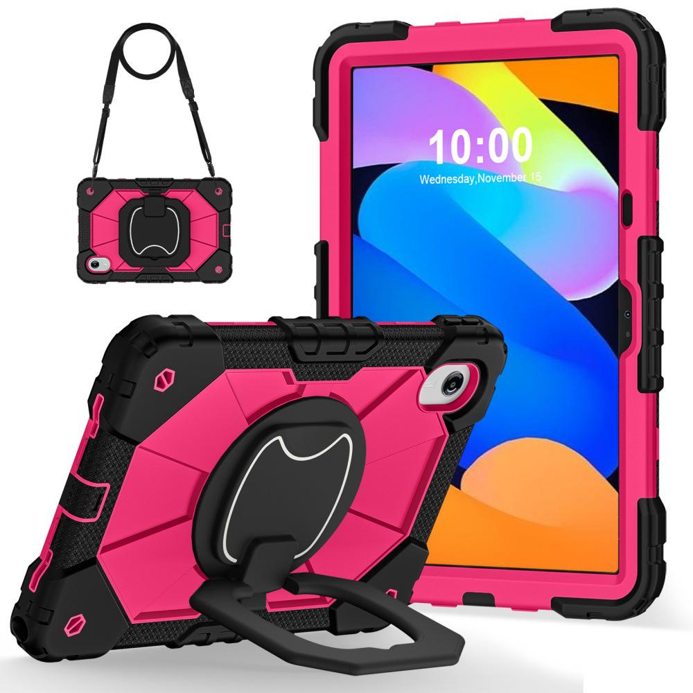 Lenovo Xiaoxinpad M11 2025 11-inch Drop-proof Case with 360° Rotating Stand and Hand Strap