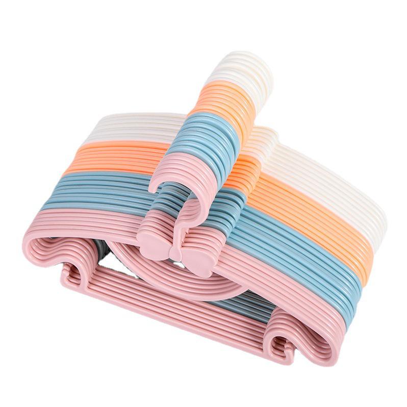 Wielofunkcyjne Plastikowe Wieszaki na Ubrania i Spodnie dla Dzieci - Przenośne, Magiczne Rozwiązanie do Przechowywania Ubrań dla Niemowląt i Małych Dzieci