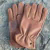 1 Pair Brown Color Work Gloves Premium Cowhide Leather Gloves Riding Gloves  Outdoor Biker
