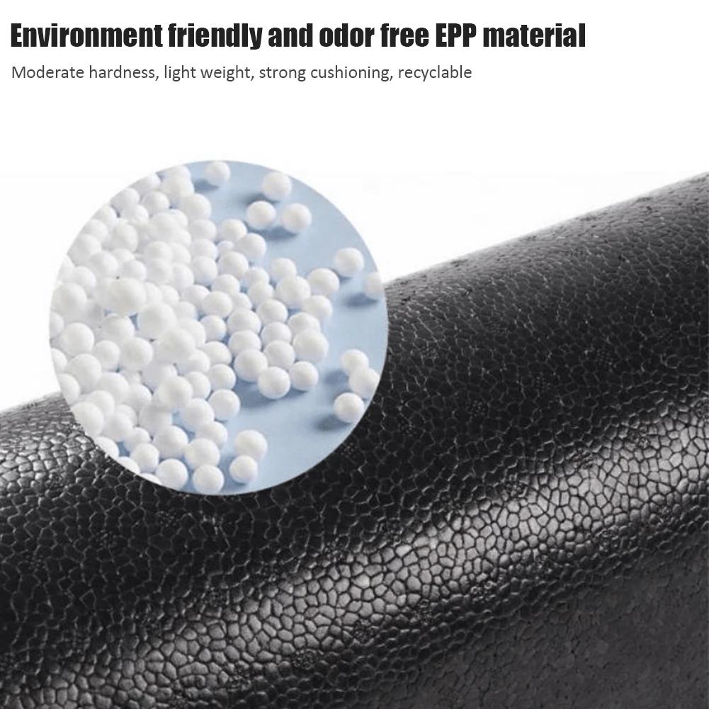 EPP Yoga Foam Roller Pilates Massage Roller Body Exercise Gym Fitness Equipment for Women Men Leg/Arm/Back Exercise Training