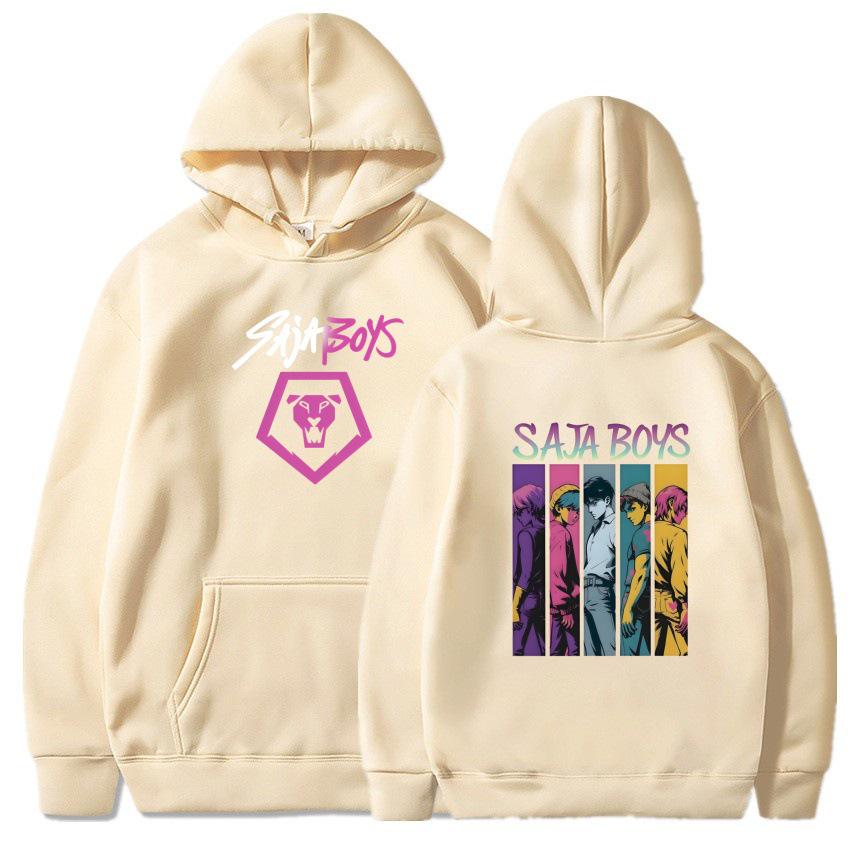 

2025 European & American Saja Boys Fleece Hoodie - Autumn/Winter Collection 130 cm