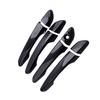 Carbon Fiber Door Handle Lid Side Cover Trim For 2016- Hyundai Tucson 8pcs