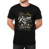 Fashion Summer Unisex Tshirt The Raven Tavern With Mountains And Drinks Short Sleeve Solid Color O Neck Top Tees