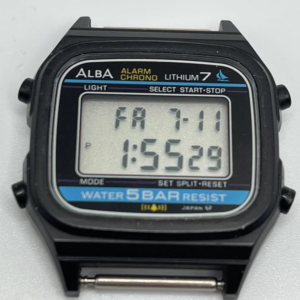 [USED] Ultra Rare! Vintage Seiko Alba W309-4200 with Replaced Battery