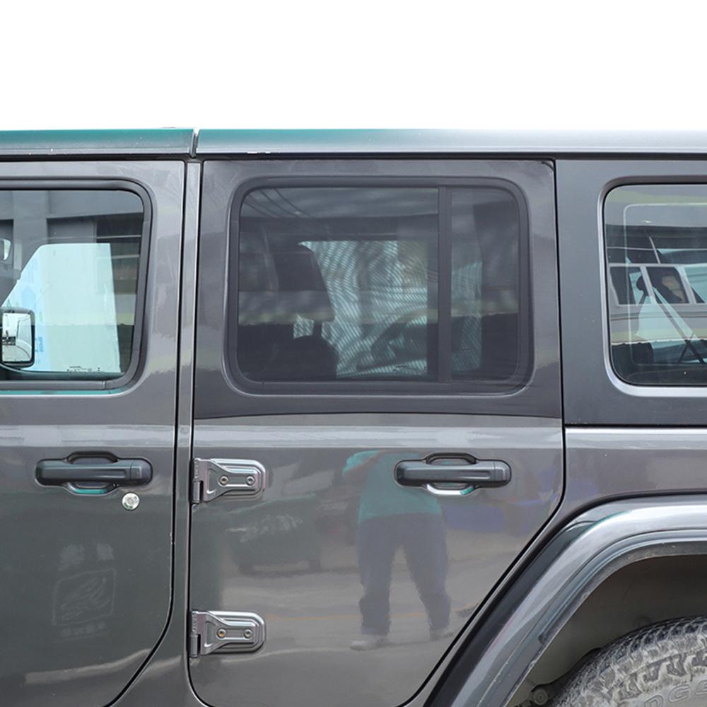 Cubierta de Parasol para Ventana de Coche Red de Mosquitos Visera Cortina de Malla Anti-UV para Jeep Wrangler TJ JK JL JT BJ40 1997-2025 Accesorios para Coche