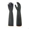 Latex Rubber Gloves Non Household Flock Wash Industrial