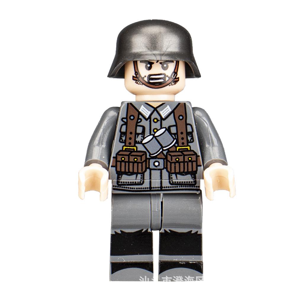 Military Building Block Doll Collection Series Building Block Children'S Toy Assembly