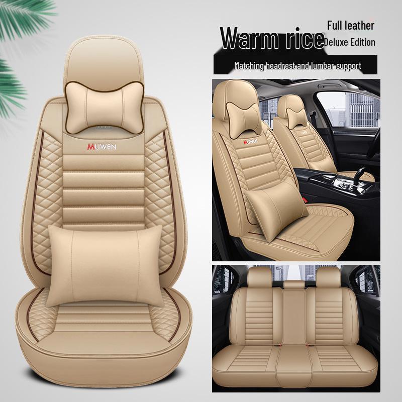 All-Season Leather Seat Covers for Honda Accord 7th to 10th Gen