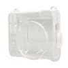 Instant Camera Case Protective Cover Clear Hard Shell with Adjustable Detachable Strap Instant Camera Accessory for