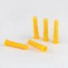 Yellow Croaker Plastic Plug Anchor with Screw for Furniture