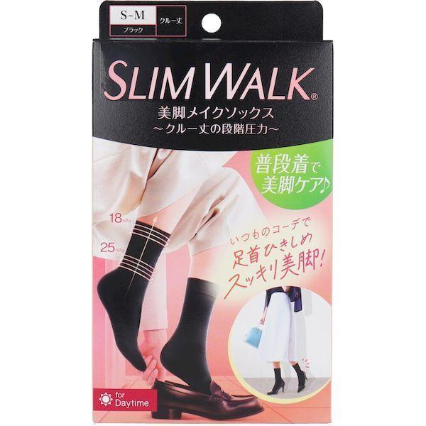Pip SLIMWALK Bikyaku Makeup Socks Crew Length Size ML  SM