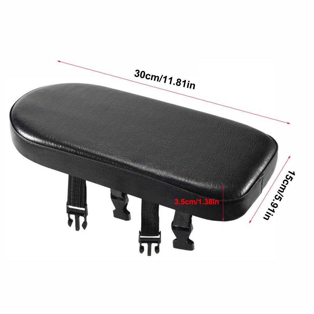 2PCS Wide Bike Rear Seat Cushion PU Leather ,Sponge Bike Back Seat Cushion  Enhanced Comfort