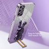 For Samsung Galaxy A72 4G/A72 5G Cell Phone Case Stylish Cartoon Rabbit Pull-out Kickstand Cover