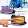 Custodia in Pelle Stile Flip Book Floreale Per Samsung Galaxy A13 A52S 5G A53 A73 A33 A23 A54 A34 A14 A15 5G A22S A12 M12 A32 A72