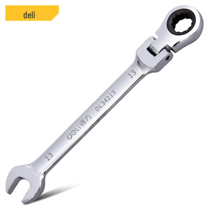Deli Mirror Head Reversible Ratchet Wrench