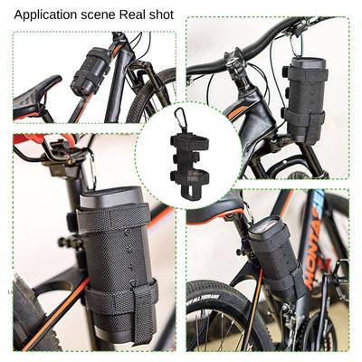 High Quality Adjustable Strap Fixed Strap Black Dacron Speaker Stand Bracket Bicycle Bottle Holder MTB Road Bike