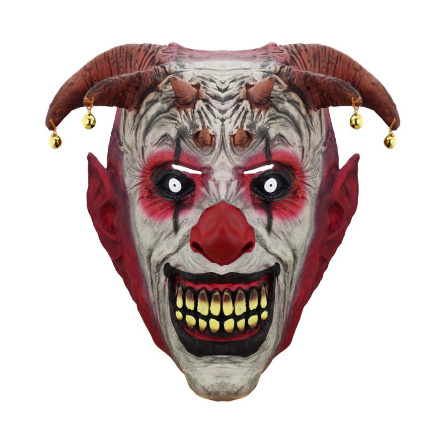 

Страшные маски клоунов для взрослых, латексная маска ужасов, страшные украшения на Хэллоуин, маска для костюма, ролевые сценические реквизиты