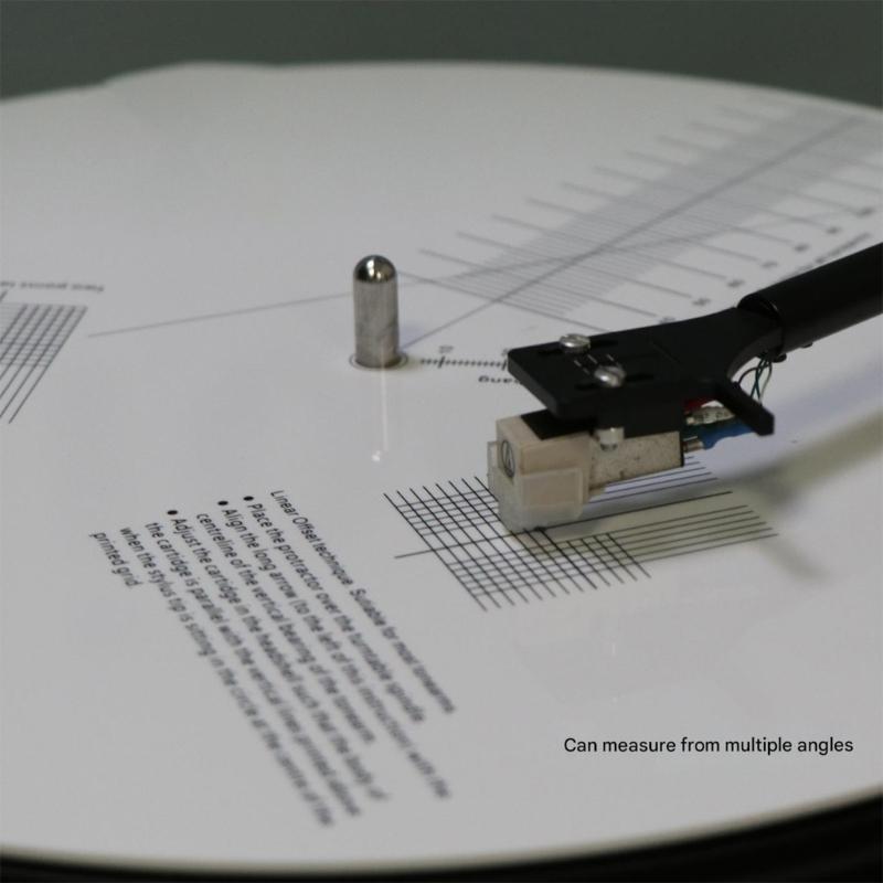 Stroboscope Disc For Accurate Turntable Speed Measurement Acrylic Construction Calibration Distance Gauge