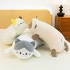 Cuscino Abbracciabile Peluche Gatto Carino per Bambini - Compagno del Sonno e Regalo di Compleanno