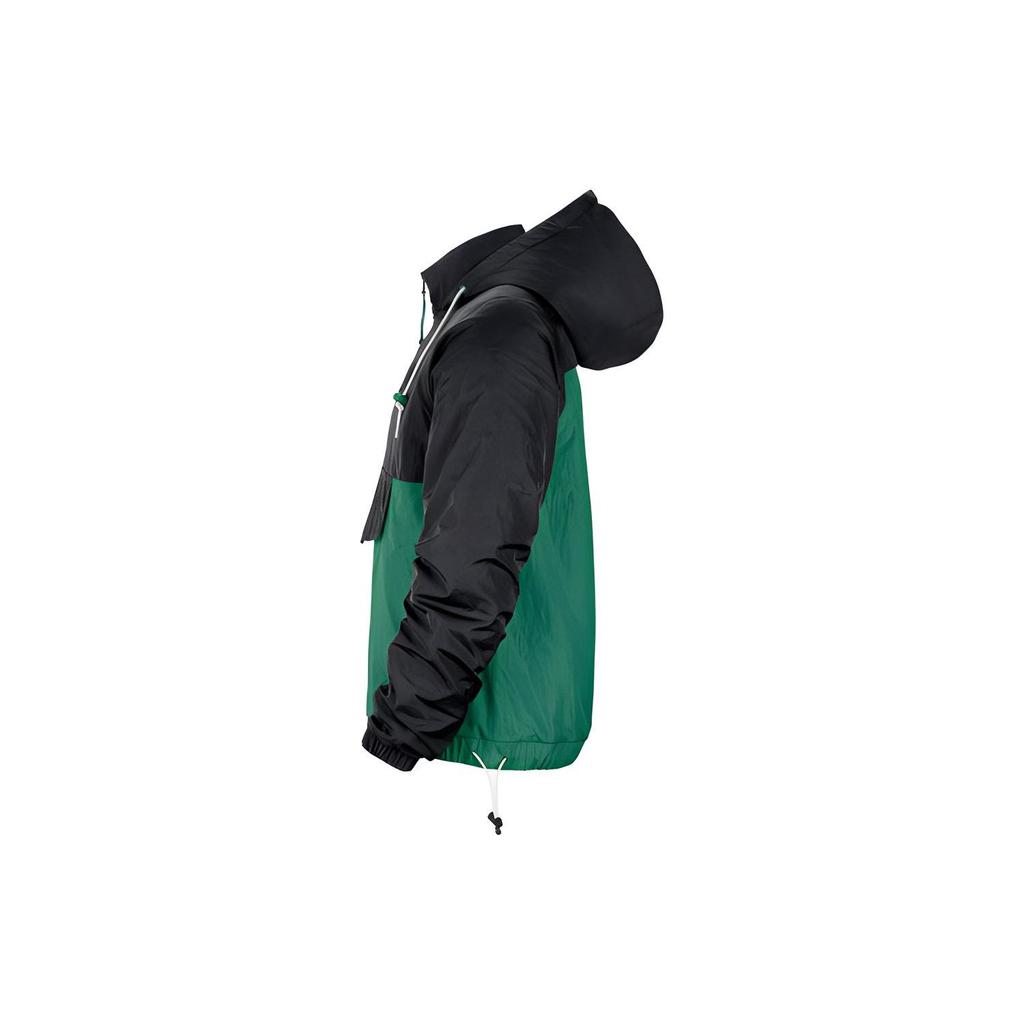 Nike NBA Premium Boston Celtics Patchwork Hooded Jacket Men Jacket Green DM9933-010