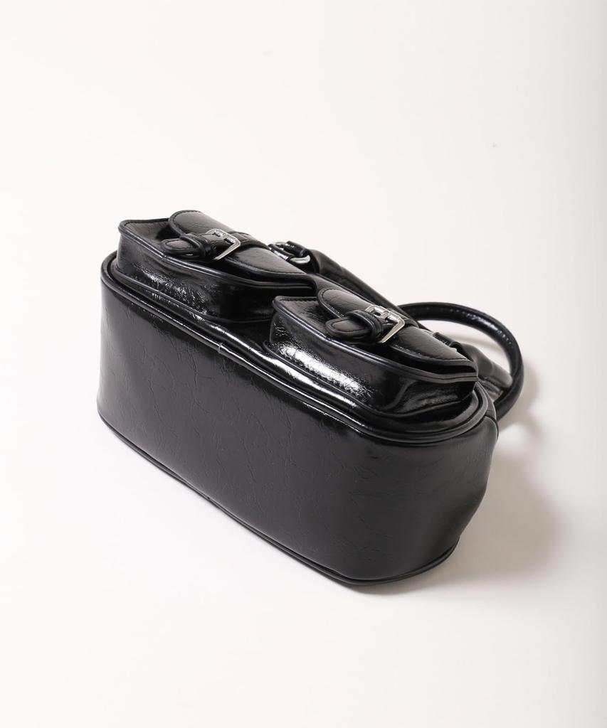 WEGO PHILLY Belt Pocket 2-Way Shoulder Bag, Girly, Women's, Size F, Black