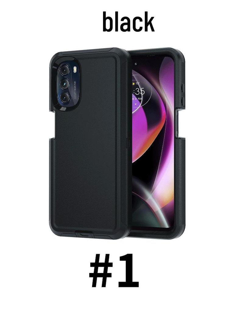 2023 Moto G 5G Three-in-One Protective Case - Drop-Proof, Cross-Border Compatible (Fits 2022 Model)