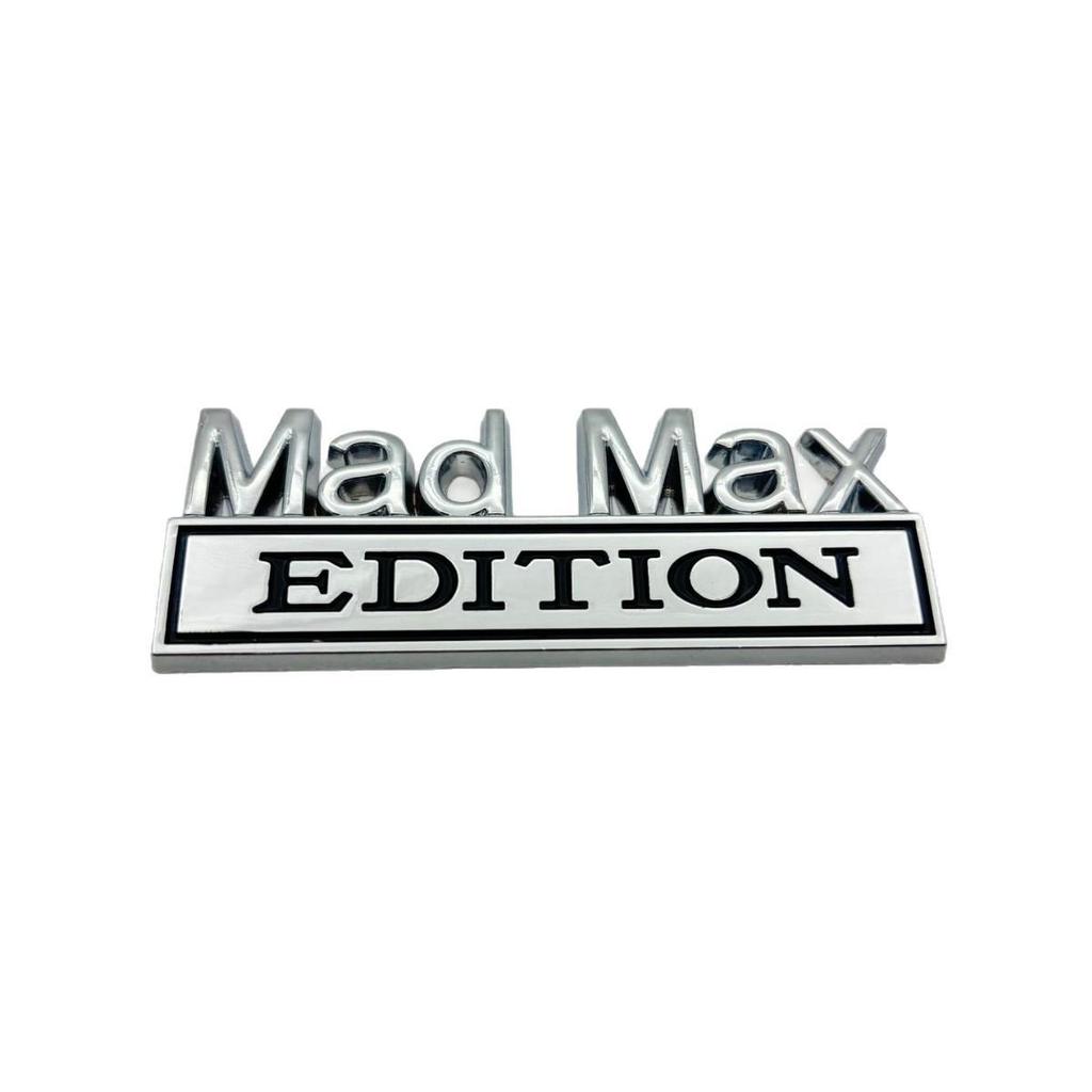 Venta Caliente Transfronteriza Emblema de Guardabarros de Coche MAD MAX - Edición Pegatina Trasera para Carrocería Emblema MADMAX