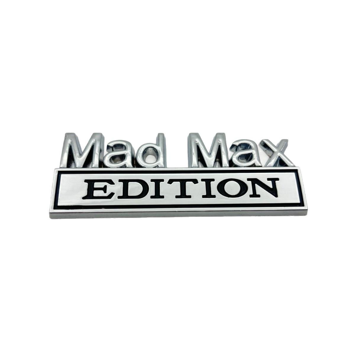 

Cross-Border Hot Sale MAD MAX Car Fender Emblem - Edition Body Rear Sticker MADMAX Emblem чёрный/серебряный