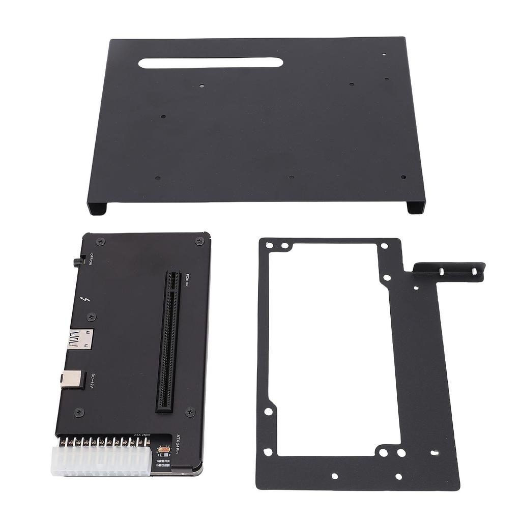 Graphics Card Expansion Dock External GPU Dock with PCIE 16X Slot ATX24Pin Interface 1M Data Cable ATX Bracket
