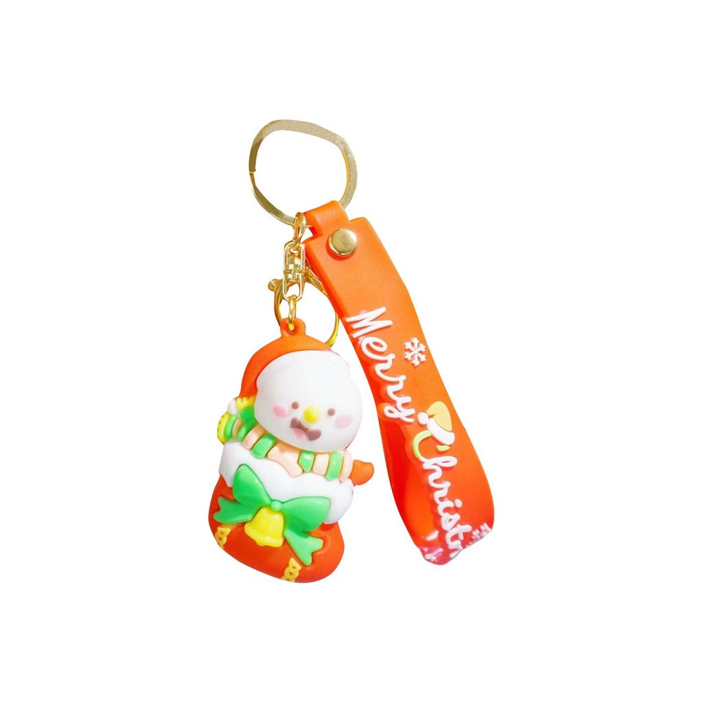 Cartoon Christmas Series Creative Keychains, Car Pendants, Bag Keychains, Christmas Gifts