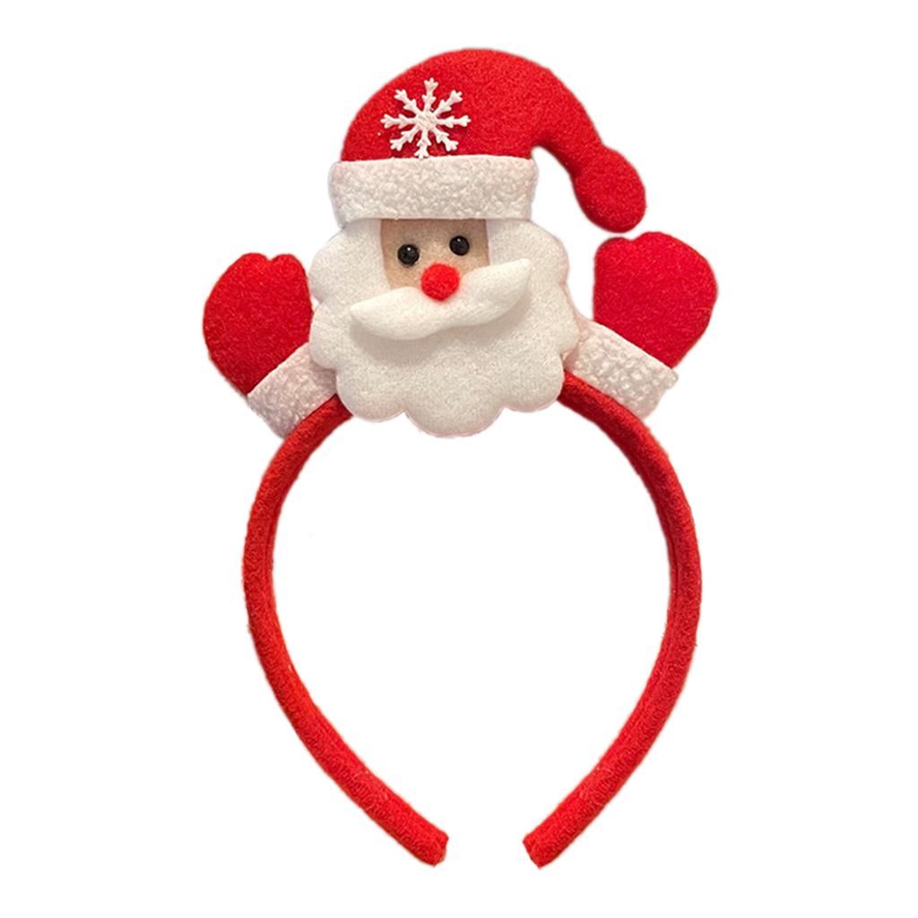 Christmas Reindeer Antler Headband for Women with Big Bow Hair Accessories Christmas Holiday Party Decor Gift