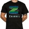 Z CHANNEL T-SHIRT - Defunct TV Platform - 100% Preshrunk Cotton T-Shirt