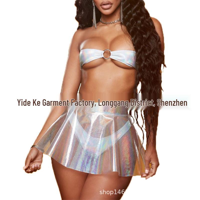 Festival-Stil Damen Durchsichtiger Minirock - Sexy, Kurz, Europäische/Amerikanische Partykleidung