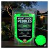 Outdoor Garden Luminous Stone Decor Colored Glowing Stone Glowing Bead Fish Tank Landscape Glowing Stone Decor Night Guide Stone