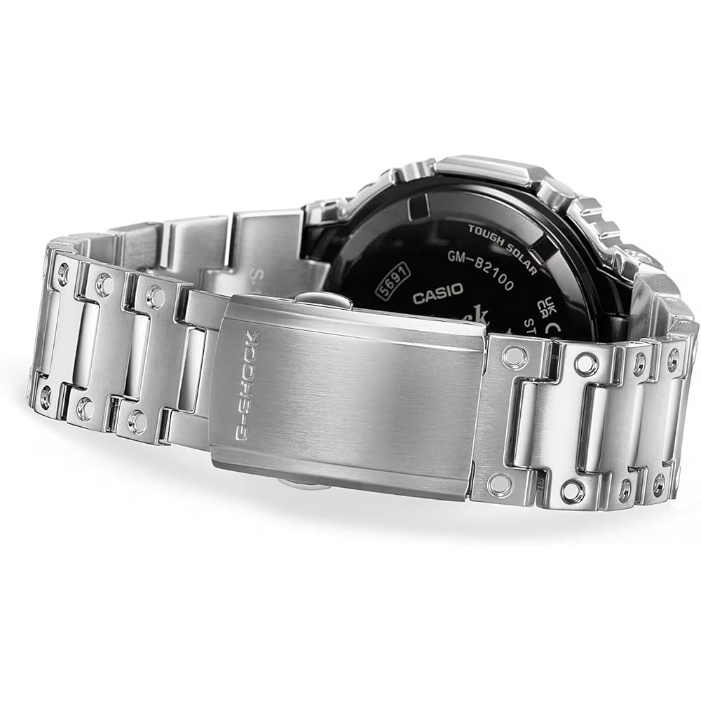 Casio G-Shock Full Metal Bluetooth Tough Solar Men's Watch Silver GM-B2100SD-1A