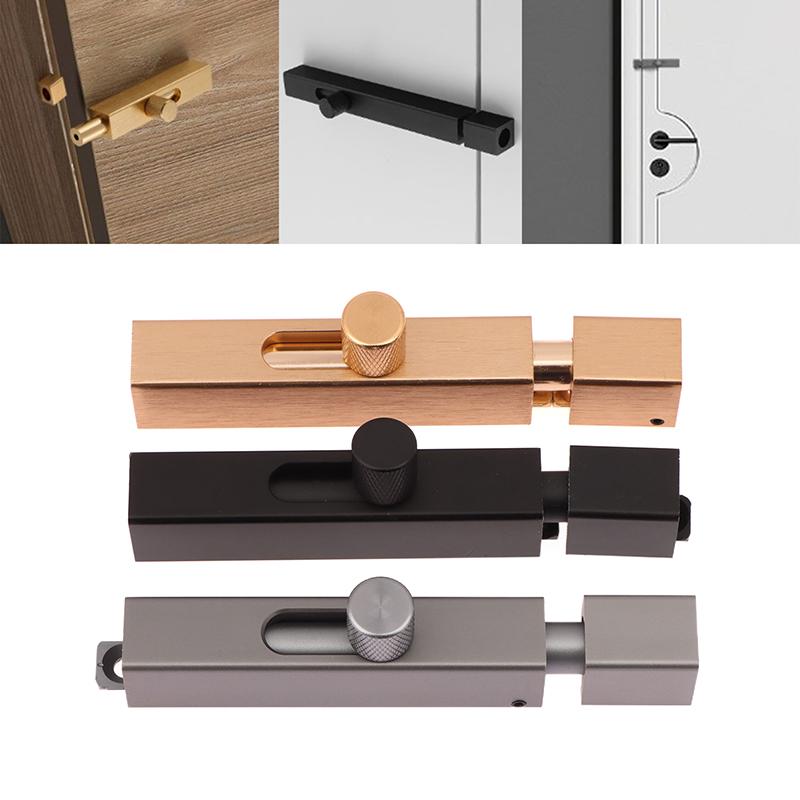 3palcový hardwarový dveřní zámek Hlaveň šroub z hliníkové slitiny Západka Visací zámek Sada spony pro zamykání okna dveří
