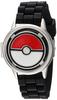 Pokemon Men's Casual Watch Quartz Metal & Silicone Black (Model Number: POK9025)