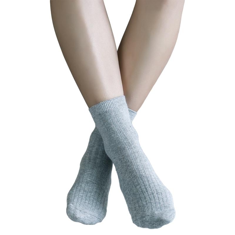 Kindersocken 5 Paar einfarbige Kurzschlauch-Kindersocken