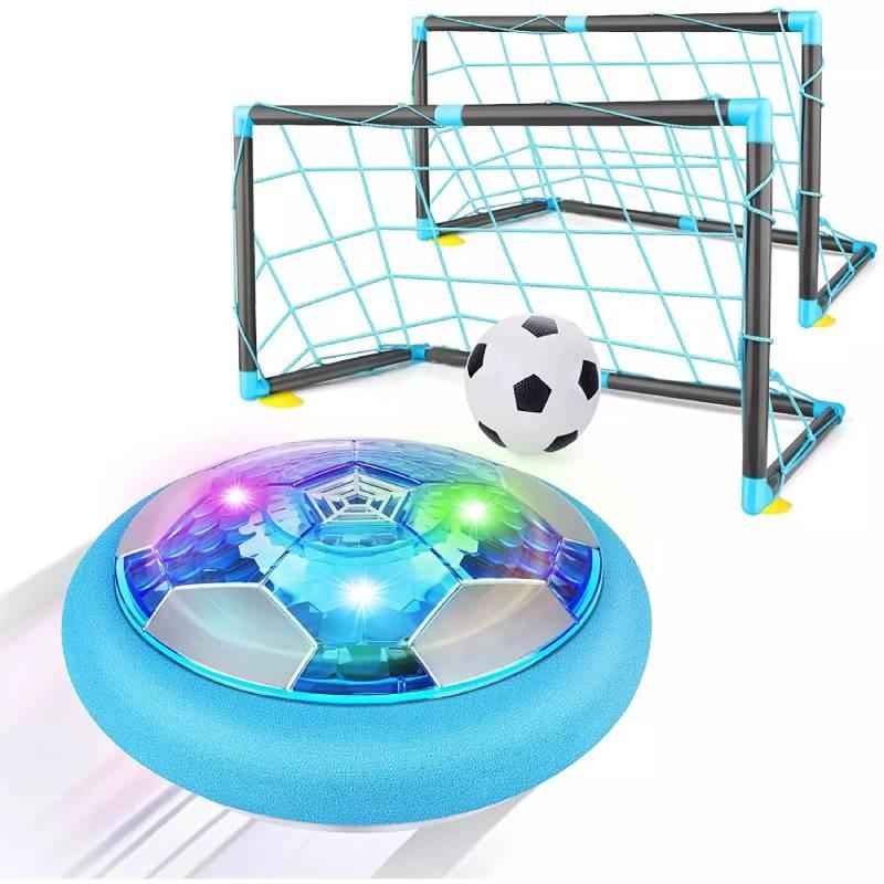 Indoor Games Floating Hover Soccer Ball Air Power With Lights Children Gift Toy
