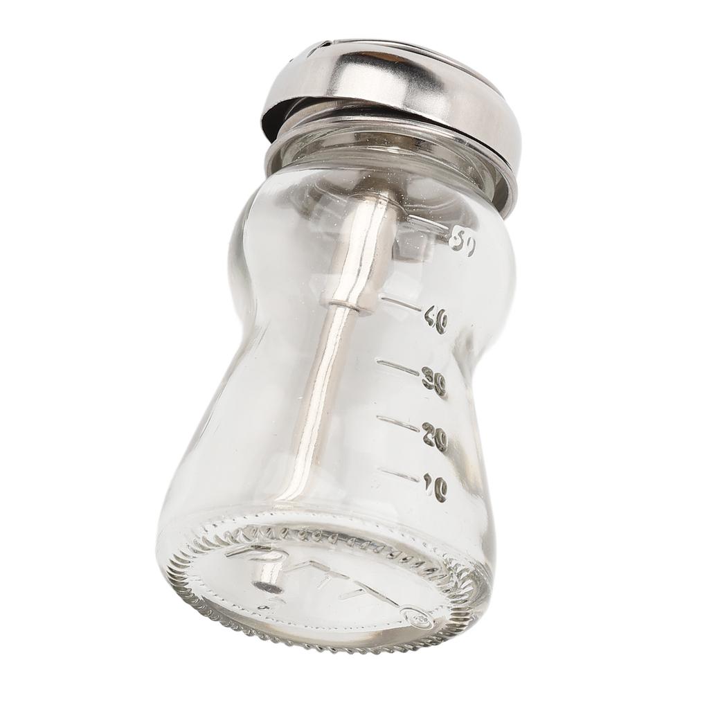 60ml Nail Polish Remover Pump Empty Dispenser Glass Bottle Copper Core Design Portable Makeup Remover Pump Dispensers