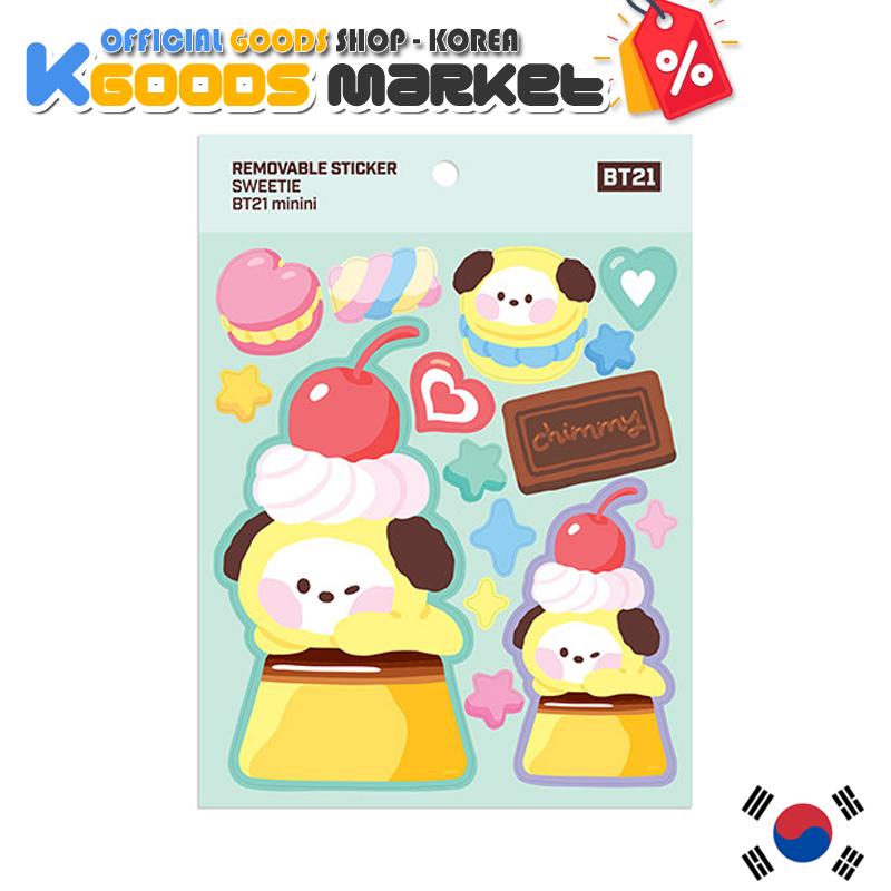 

BT21 Съемная наклейка Sweetie Monopoly Официальные товары