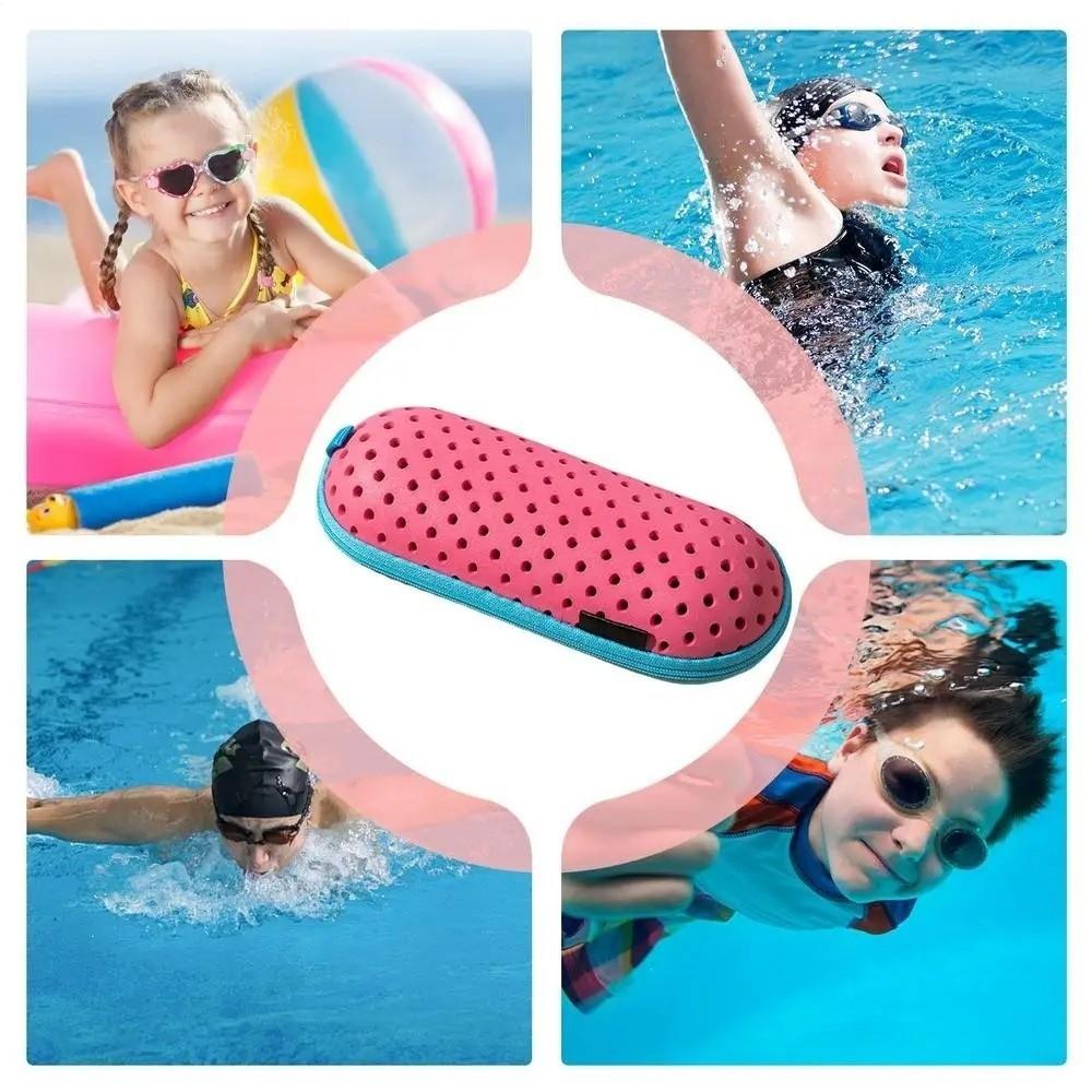 Anti-Fog Protective Eyeglasses Holder EVA Glasses Storage Box Fashion Swim Goggles Case  Women/Men